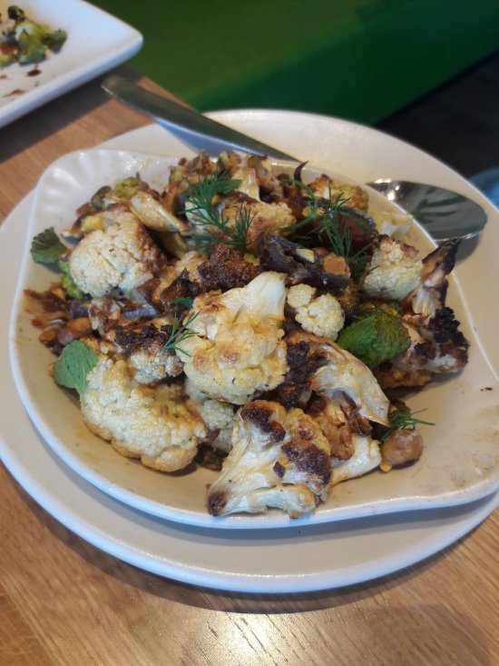True Food Kitchen signature dishes Charred Cauliflower
Ancient Grains Bowl
Steak Frites